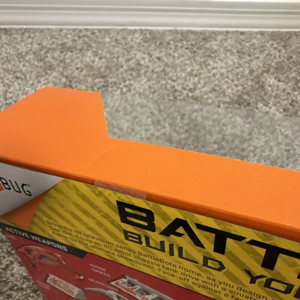 HEXBUG® Battlebots "Build Your Own Bot" Battle Strategy Kit "TANK" New 413-6584 - Picture 6 of 8